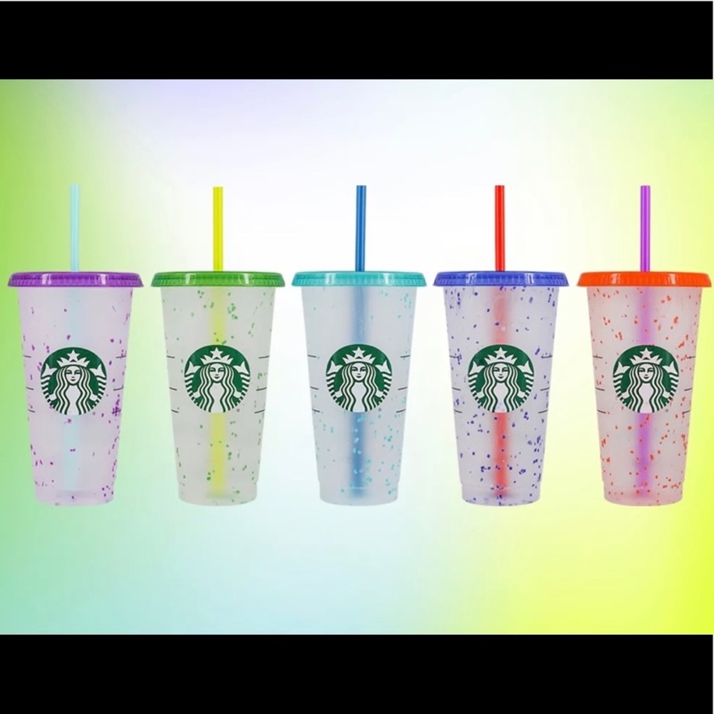 Starbucks Color Change Cup Confetti Collection 21